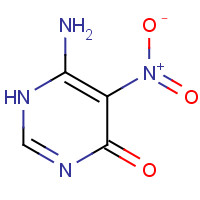 36746-26-6 6-amino-5-nitro-1H-pyrimidin-4-one chemical structure