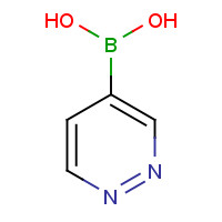 1083326-29-7 pyridazin-4-ylboronic acid chemical structure