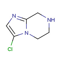 1253801-38-5 3-chloro-5,6,7,8-tetrahydroimidazo[1,2-a]pyrazine chemical structure
