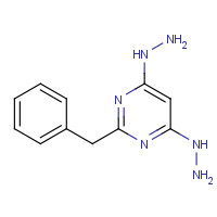 21587-27-9 (2-benzyl-6-hydrazinylpyrimidin-4-yl)hydrazine chemical structure