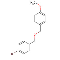 890844-70-9 1-bromo-4-[(4-methoxyphenyl)methoxymethyl]benzene chemical structure
