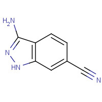 267413-32-1 3-amino-1H-indazole-6-carbonitrile chemical structure
