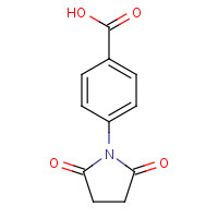 60693-33-6 4-(2,5-dioxopyrrolidin-1-yl)benzoic acid chemical structure