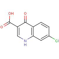 57278-46-3 7-chloro-4-oxo-1H-quinoline-3-carboxylic acid chemical structure