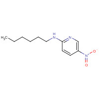 52023-70-8 N-hexyl-5-nitropyridin-2-amine chemical structure
