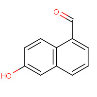 571206-45-6 6-hydroxynaphthalene-1-carbaldehyde chemical structure
