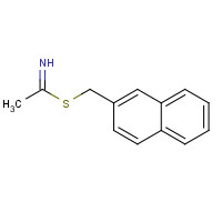 590409-25-9 naphthalen-2-ylmethyl ethanimidothioate chemical structure