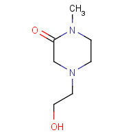 86291-02-3 4-(2-hydroxyethyl)-1-methylpiperazin-2-one chemical structure