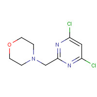 852062-25-0 4-[(4,6-dichloropyrimidin-2-yl)methyl]morpholine chemical structure