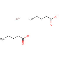 556-38-7 zinc;pentanoate chemical structure