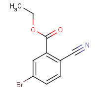127510-93-4 ethyl 5-bromo-2-cyanobenzoate chemical structure