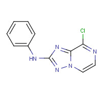 1360612-50-5 8-chloro-N-phenyl-[1,2,4]triazolo[1,5-a]pyrazin-2-amine chemical structure