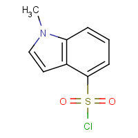 876316-36-8 1-methylindole-4-sulfonyl chloride chemical structure
