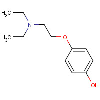 23877-67-0 4-[2-(diethylamino)ethoxy]phenol chemical structure