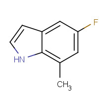1082041-52-8 5-fluoro-7-methyl-1H-indole chemical structure