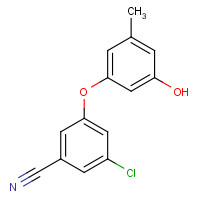 920036-15-3 3-chloro-5-(3-hydroxy-5-methylphenoxy)benzonitrile chemical structure