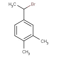 20871-94-7 4-(1-bromoethyl)-1,2-dimethylbenzene chemical structure