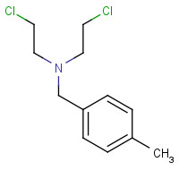 30389-85-6 2-chloro-N-(2-chloroethyl)-N-[(4-methylphenyl)methyl]ethanamine chemical structure