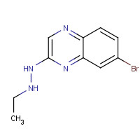 1391763-47-5 1-(7-bromoquinoxalin-2-yl)-2-ethylhydrazine chemical structure