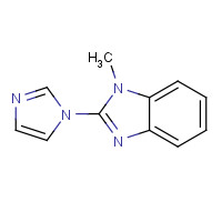 22509-11-1 2-imidazol-1-yl-1-methylbenzimidazole chemical structure
