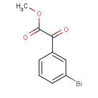 81316-36-1 methyl 2-(3-bromophenyl)-2-oxoacetate chemical structure