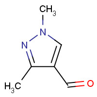 25016-12-0 1,3-dimethylpyrazole-4-carbaldehyde chemical structure