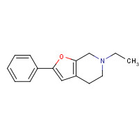 753416-66-9 6-ethyl-2-phenyl-5,7-dihydro-4H-furo[2,3-c]pyridine chemical structure