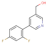 887974-19-8 [5-(2,4-difluorophenyl)pyridin-3-yl]methanol chemical structure