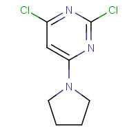 154117-92-7 2,4-dichloro-6-pyrrolidin-1-ylpyrimidine chemical structure
