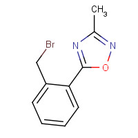 892501-91-6 5-[2-(bromomethyl)phenyl]-3-methyl-1,2,4-oxadiazole chemical structure