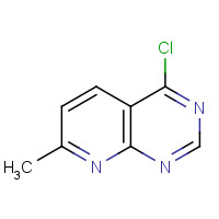 117890-81-0 4-chloro-7-methylpyrido[2,3-d]pyrimidine chemical structure