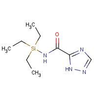 1207755-01-8 N-triethylsilyl-1H-1,2,4-triazole-5-carboxamide chemical structure