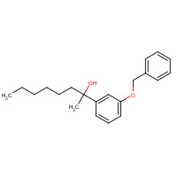 84533-97-1 2-(3-phenylmethoxyphenyl)octan-2-ol chemical structure