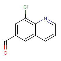 916812-11-8 8-chloroquinoline-6-carbaldehyde chemical structure