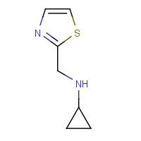 915920-14-8 N-(1,3-thiazol-2-ylmethyl)cyclopropanamine chemical structure