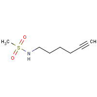 1242272-86-1 N-hex-5-ynylmethanesulfonamide chemical structure