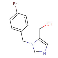220364-22-7 [3-[(4-bromophenyl)methyl]imidazol-4-yl]methanol chemical structure