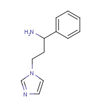 93906-75-3 3-imidazol-1-yl-1-phenylpropan-1-amine chemical structure