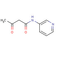 1657-34-7 3-oxo-N-pyridin-3-ylbutanamide chemical structure