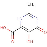 90109-74-3 5-hydroxy-2-methyl-4-oxo-1H-pyrimidine-6-carboxylic acid chemical structure