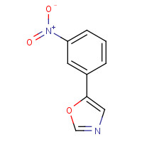 89808-77-5 5-(3-nitrophenyl)-1,3-oxazole chemical structure