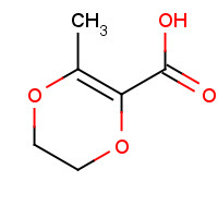135813-44-4 6-methyl-2,3-dihydro-1,4-dioxine-5-carboxylic acid chemical structure