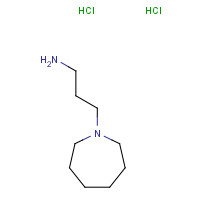 118979-65-0 3-(azepan-1-yl)propan-1-amine;dihydrochloride chemical structure