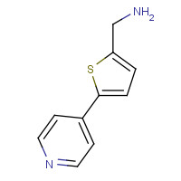 937795-98-7 (5-pyridin-4-ylthiophen-2-yl)methanamine chemical structure