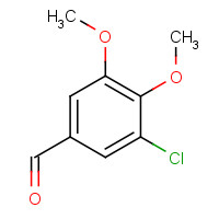18268-68-3 3-chloro-4,5-dimethoxybenzaldehyde chemical structure