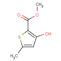 5556-22-9 methyl 3-hydroxy-5-methylthiophene-2-carboxylate chemical structure