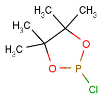14812-59-0 2-chloro-4,4,5,5-tetramethyl-1,3,2-dioxaphospholane chemical structure