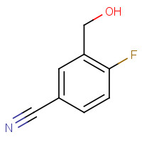 856931-47-0 4-fluoro-3-(hydroxymethyl)benzonitrile chemical structure