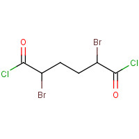 29548-86-5 2,5-dibromohexanedioyl dichloride chemical structure