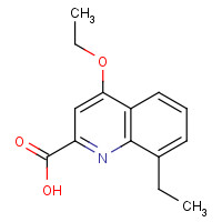 921761-11-7 4-ethoxy-8-ethylquinoline-2-carboxylic acid chemical structure